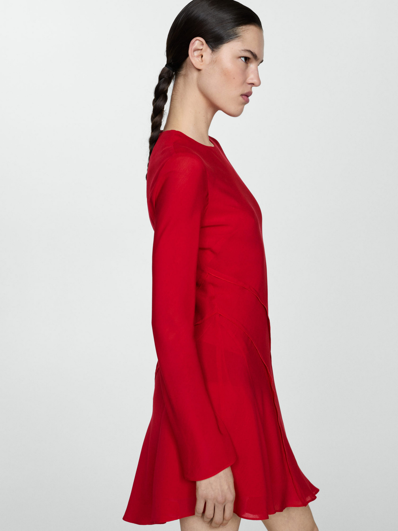 Платье мини MANGO Volare модель 67066343_70 Фото