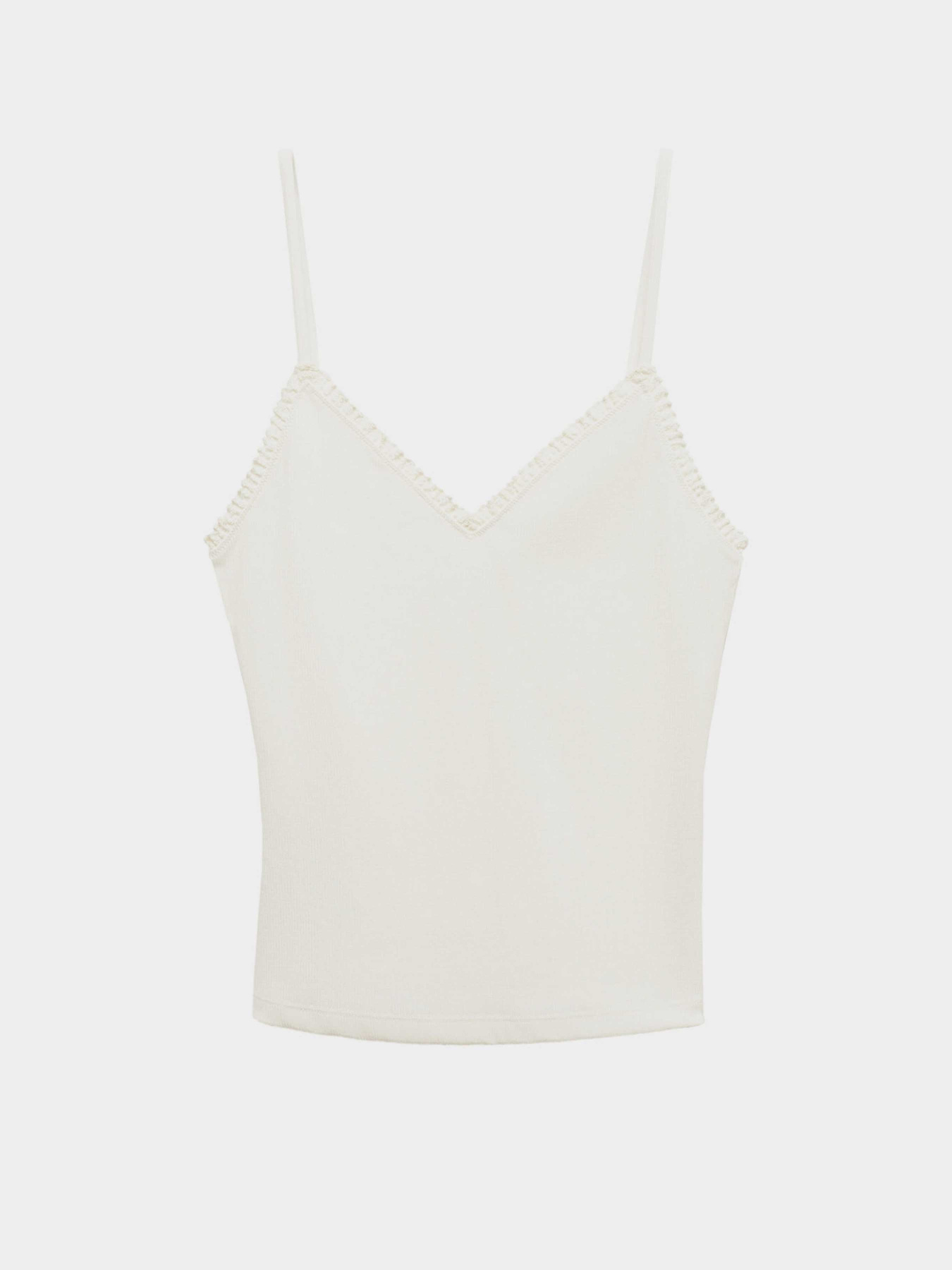 Майка MANGO Tiramisu модель 67067123_5 Фото