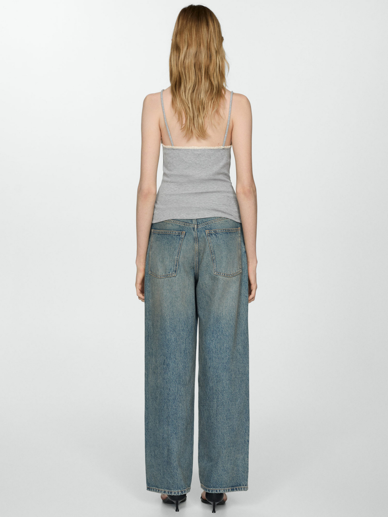 Майка MANGO Tiramisu модель 67067123_94 Фото