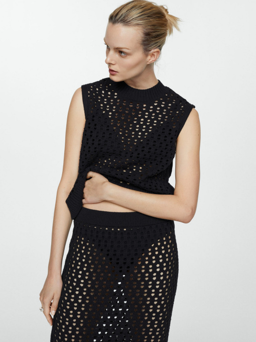 Жилет MANGO Zelanda модель 67067141_99 Фото