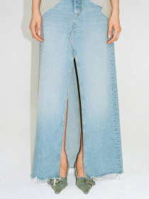 Джинсовая юбка MANGO Amaia модель 67067710_TM Фото