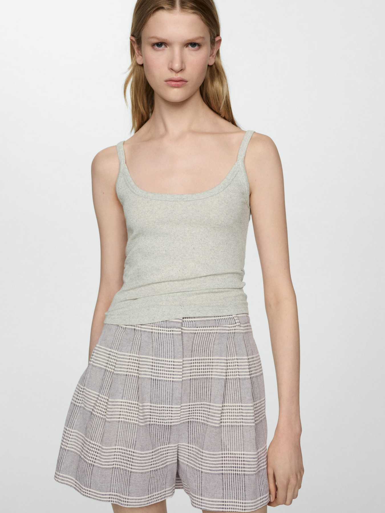 Шорты MANGO Elevivo модель 67067926_92 Фото