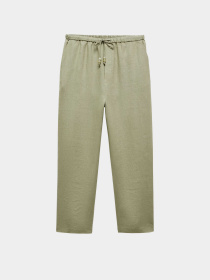 Повсякденні штани MANGO Linen модель 67075724_43 Повсякденні штани MANGO Linen модель 67075724_43 Фото