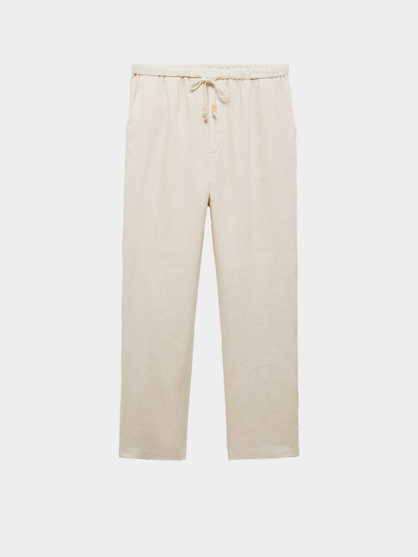 Штани повсякденні MANGO Linen модель 67075724_5 Фото