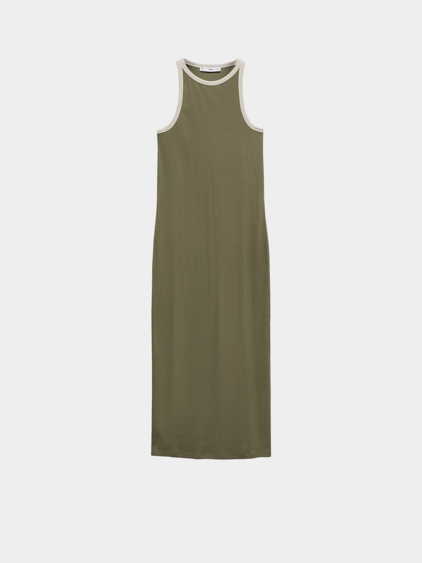 Платье миди MANGO Tini модель 67075747_37 Фото