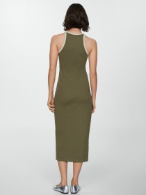 Платье миди MANGO Tini модель 67075747_37 Фото