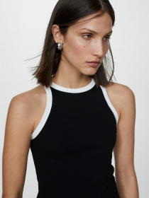 Платье миди MANGO Tini модель 67075747_99 Фото