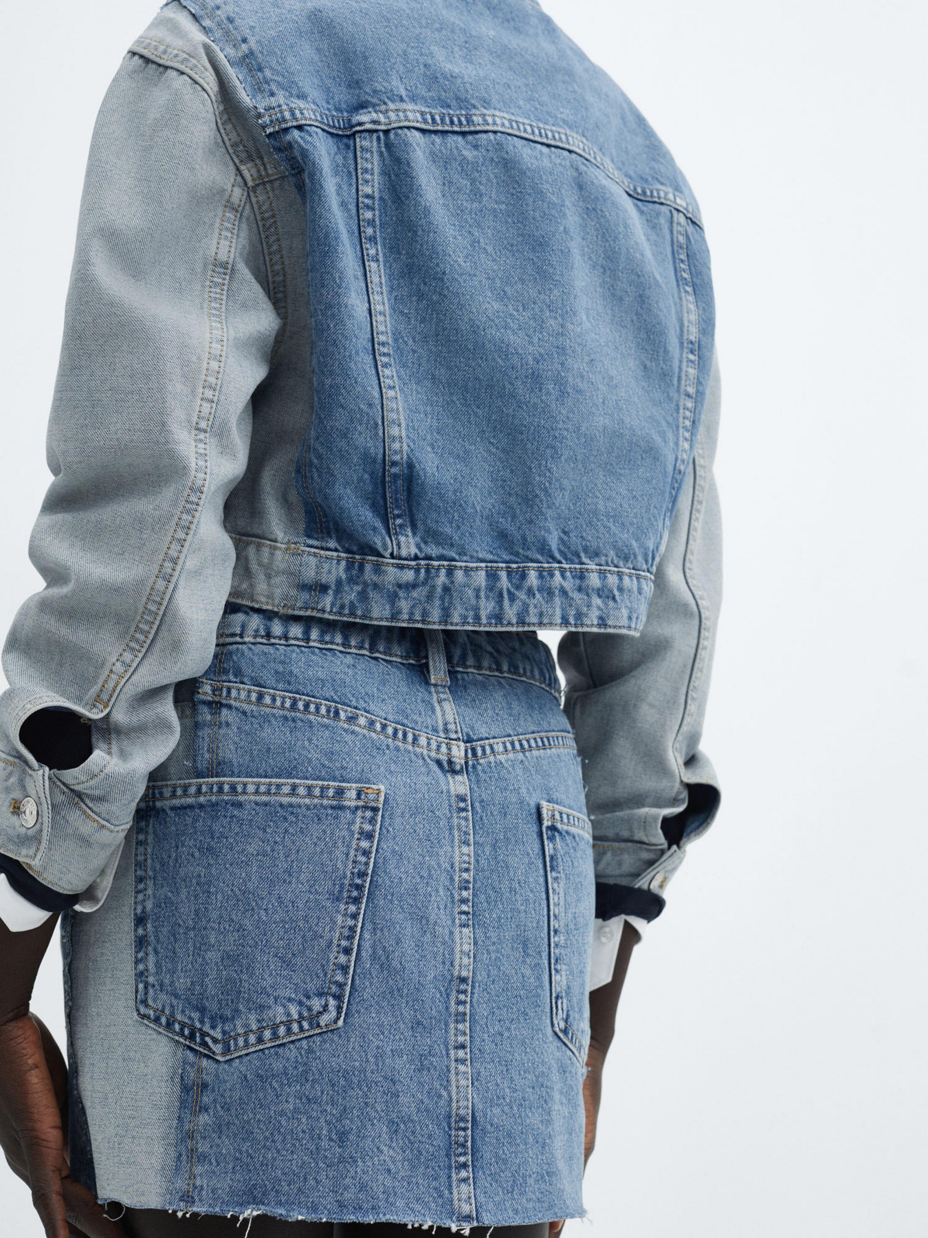 Джинсовая юбка MANGO Olivia модель 67076320_TM Фото