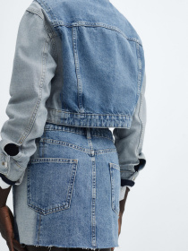 Джинсовая юбка MANGO Olivia модель 67076320_TM Фото