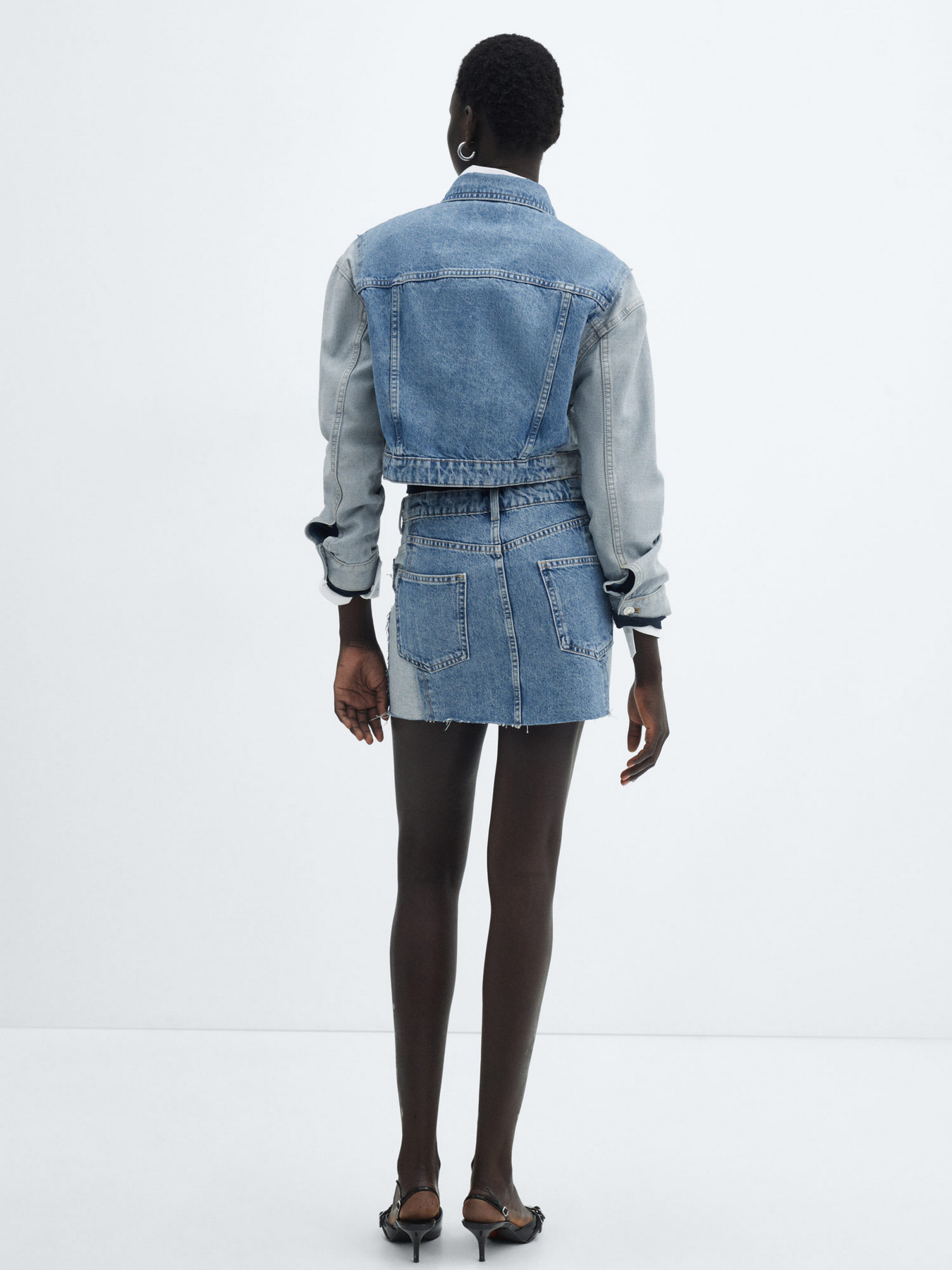 Джинсовая юбка MANGO Olivia модель 67076320_TM Джинсовая юбка MANGO Olivia модель 67076320_TM Фото