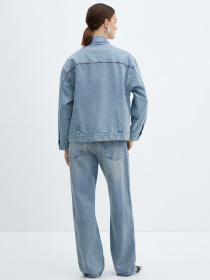 Джинсовая куртка MANGO Alaia модель 67076328_TC Фото