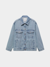 Джинсовая куртка MANGO Alaia модель 67076328_TC Фото