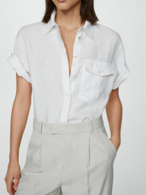 Рубашка повседневная MANGO Pacha модель 67077110_1 Фото