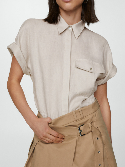 Сорочка повсякденна MANGO Pacha модель 67077110_7 Фото