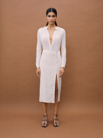 Спідниця міді MANGO Carla модель 67077111_8 Фото