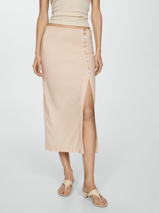 Спідниця міді MANGO Carla Модель 67077111_8 Фото