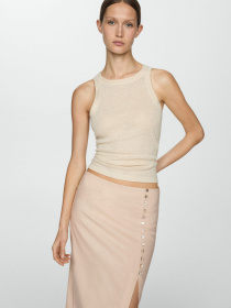 Юбка миди MANGO Carla модель 67077111_8 Фото