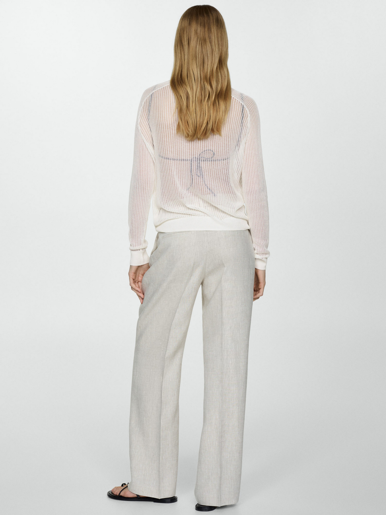 Джемпер MANGO Holes модель 67077128_1 Фото