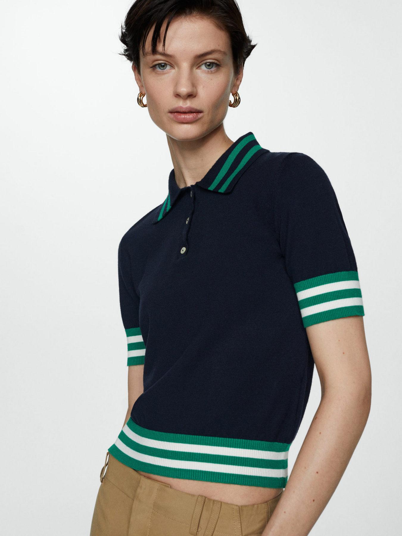 Поло MANGO Ralf модель 67077140_56 Фото