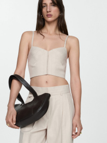 Штани палаццо MANGO Gina модель 67077922_5 Фото