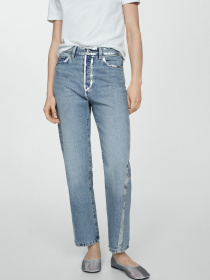 Прямые джинсы MANGO Nicola модель 67084783_PL Фото