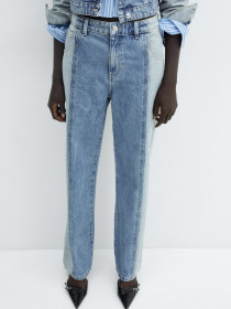 Широкие джинсы MANGO Olivia модель 67085736_TM Фото