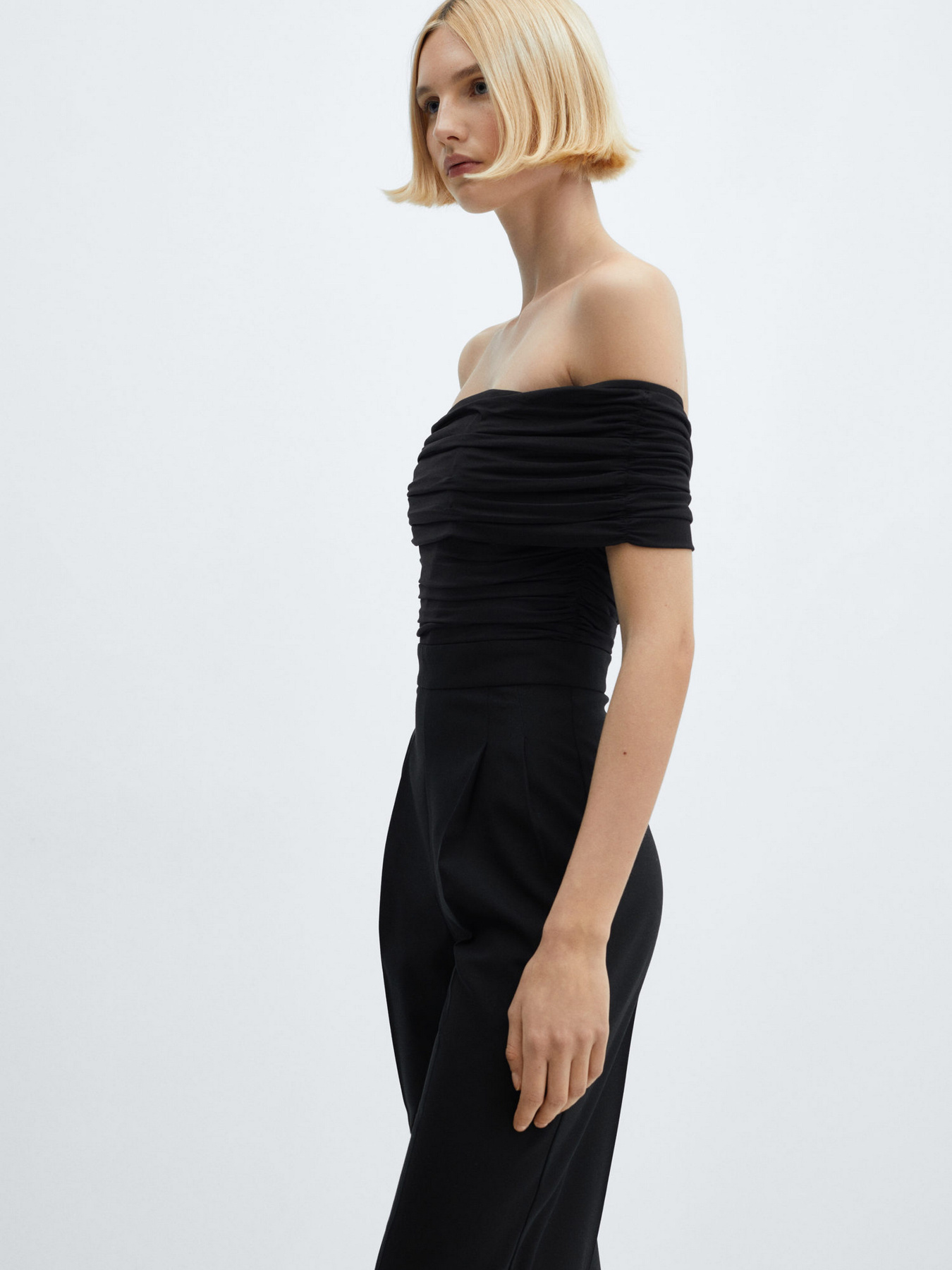 Комбінезон MANGO Bardot модель 67086342_99 Фото