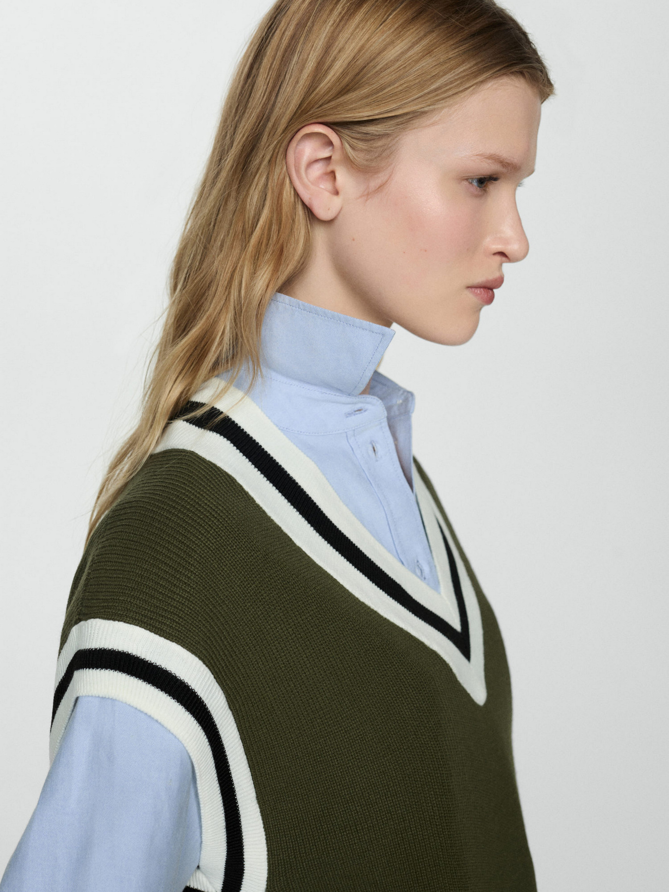 Жилет MANGO College модель 67087142_37 Фото