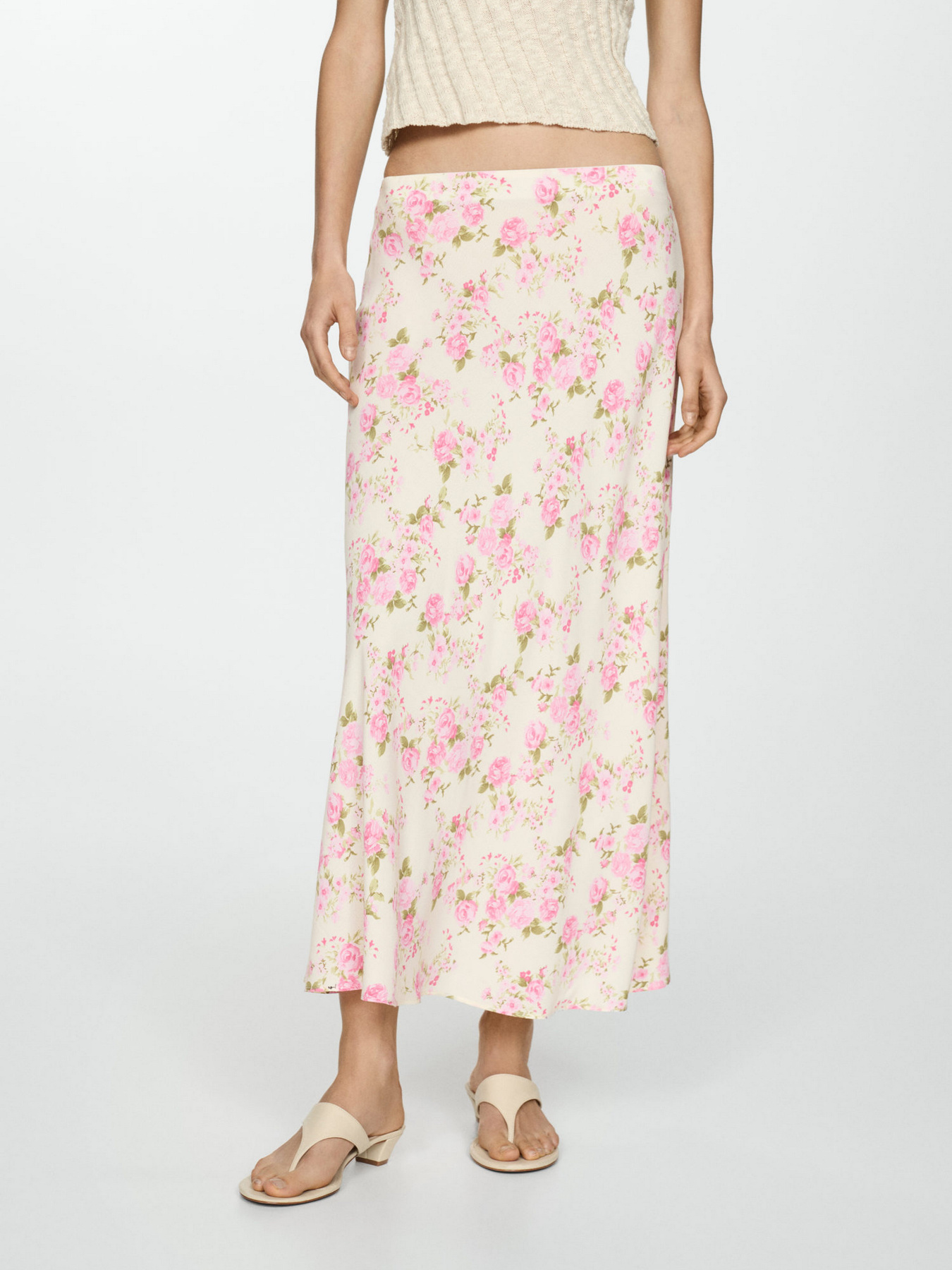 Спідниця максі MANGO Julieta модель 67087908_2 Фото