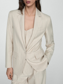 Пиджак MANGO Gina модель 67087922_5 Фото