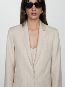 Пиджак MANGO Gina модель 67087922_5 Фото