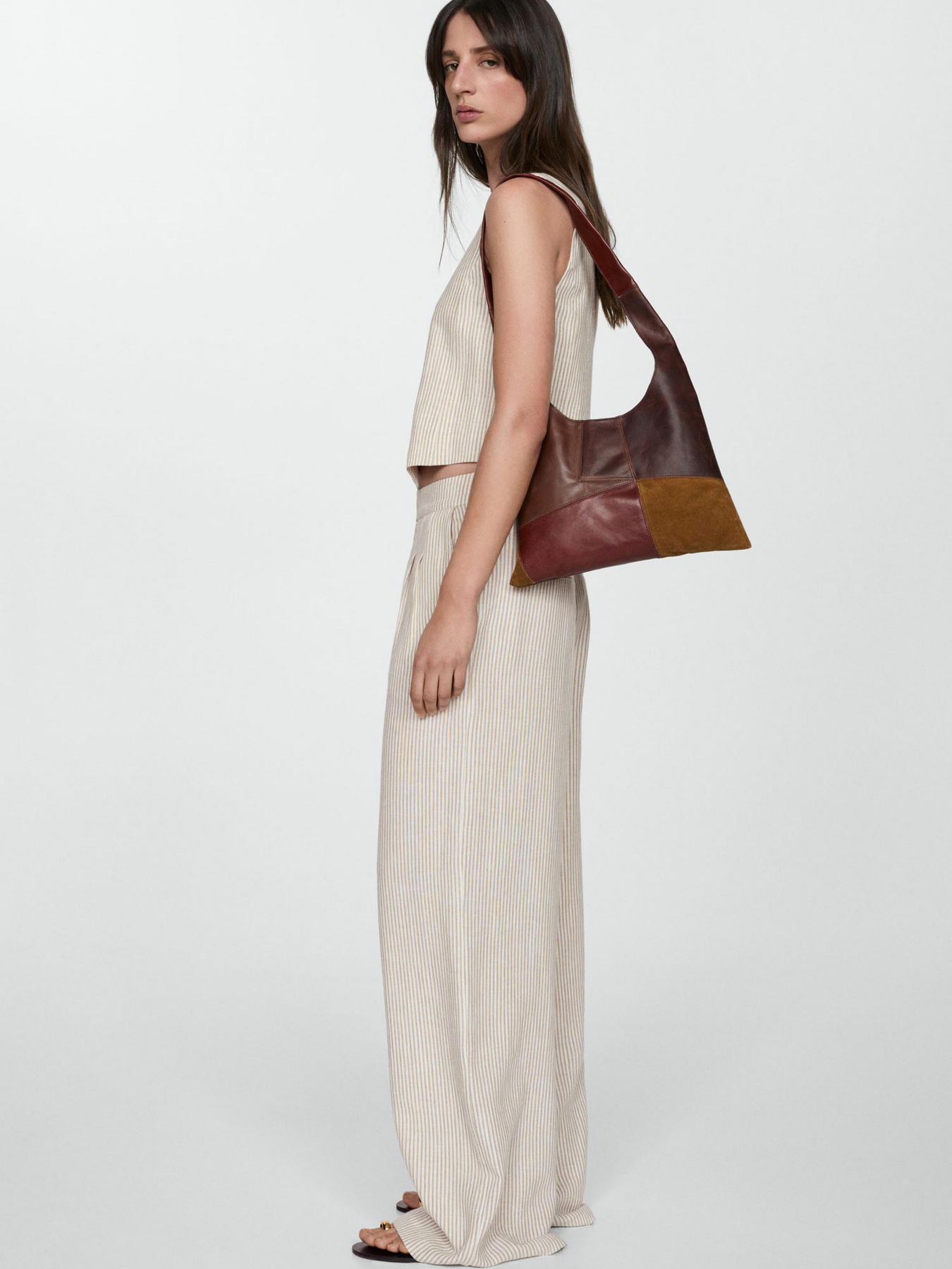 Штани палаццо MANGO Bali модель 67088268_5 Фото