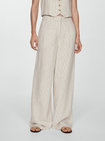 Брюки палаццо MANGO Bali модель 67088268_5 Фото