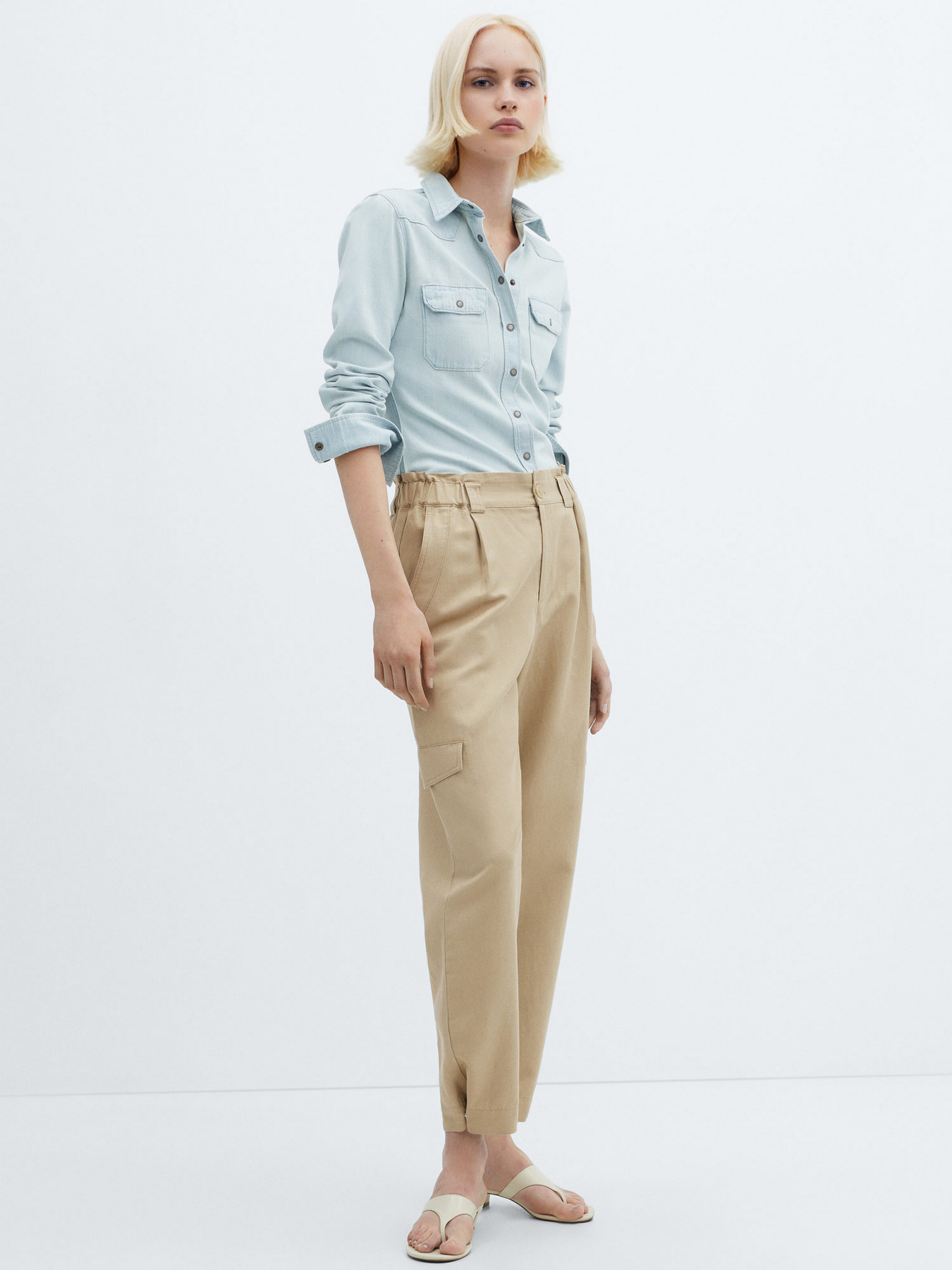 Карго MANGO Nick модель 67094785_8 Фото