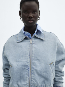 Джинсова куртка MANGO Blake модель 67095734_TC Фото