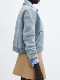 Джинсова куртка MANGO Blake модель 67095734_TC Фото