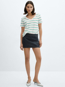 Футболка MANGO Linda модель 67096026_1 Футболка MANGO Linda модель 67096026_1 Фото