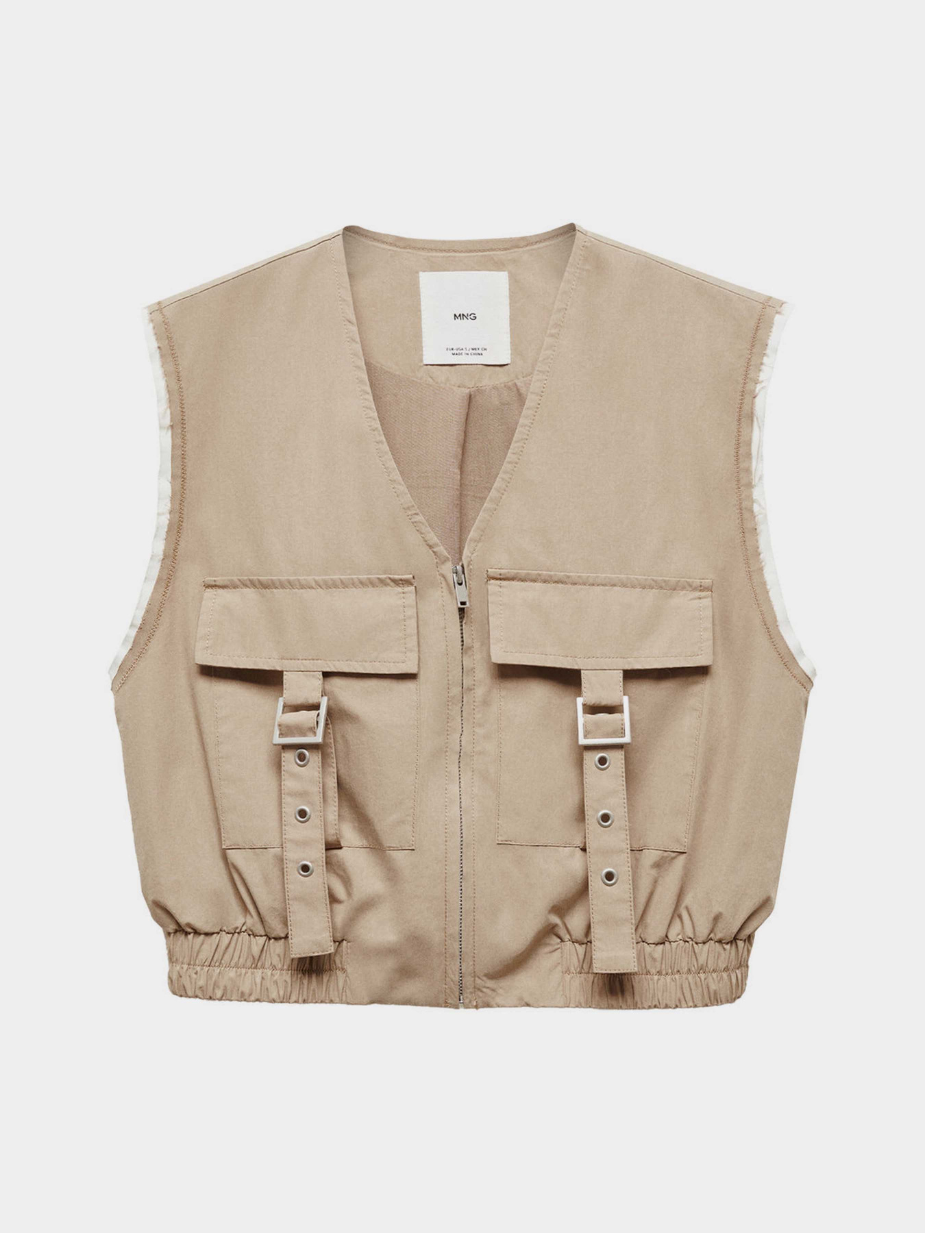 Жилет MANGO Tapioca модель 67096320_35 Фото