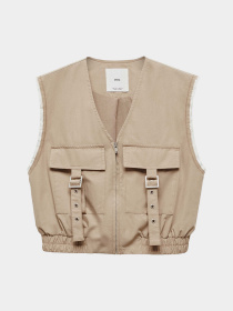 Жилет MANGO Tapioca модель 67096320_35 Фото