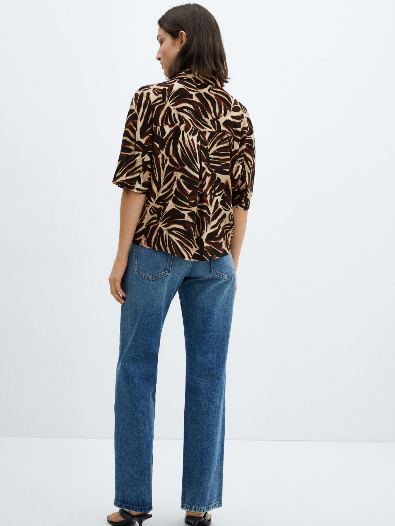 Сорочка MANGO Claudie модель 67097119_5 Фото