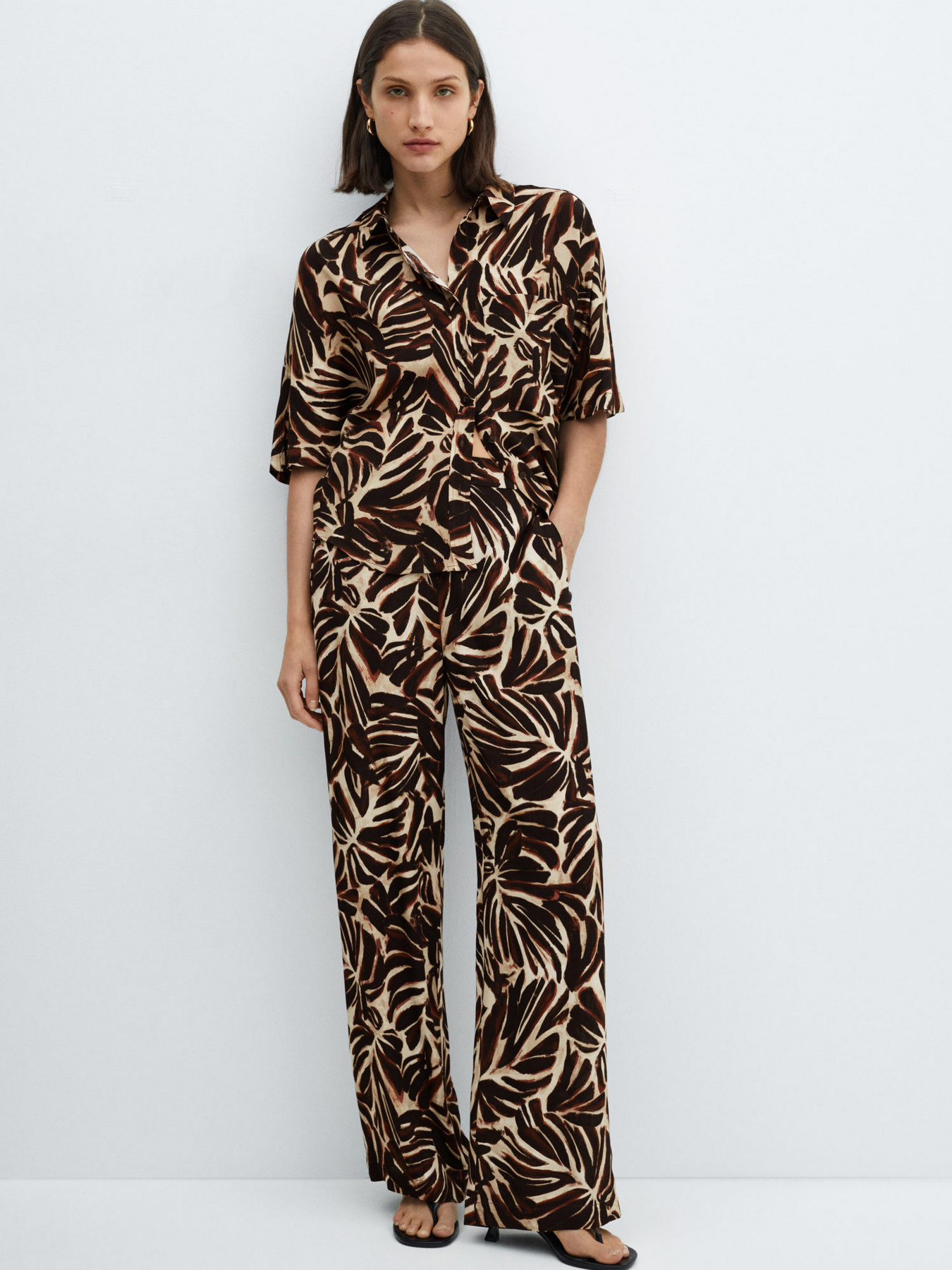 Сорочка MANGO Claudie модель 67097119_5 Фото