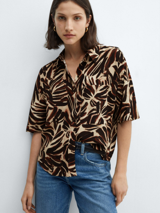 Рубашка MANGO Claudie модель 67097119_5 Фото