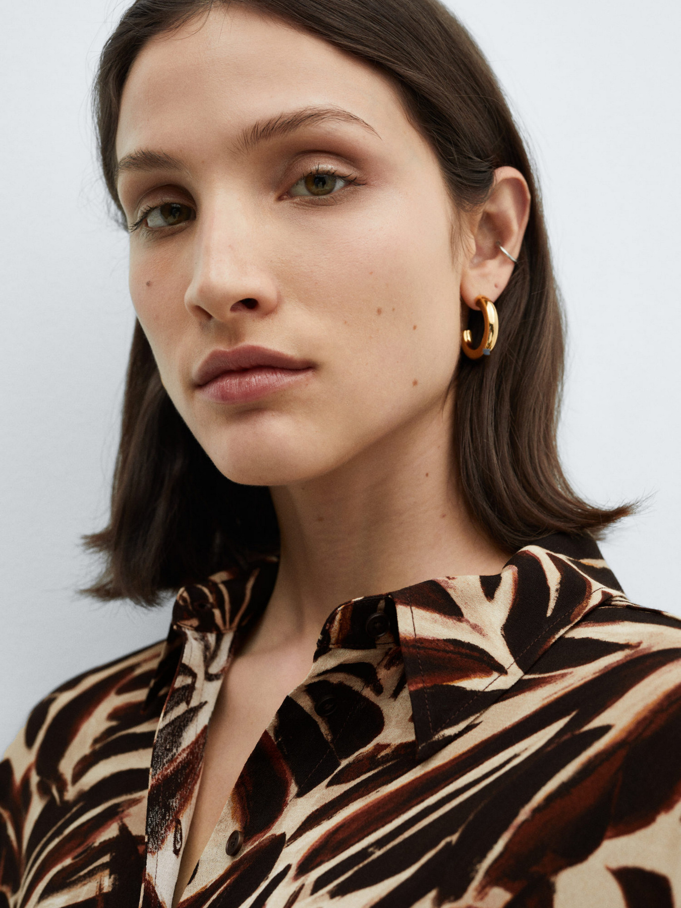 Рубашка повседневная MANGO Claudie модель 67097119_5 Фото