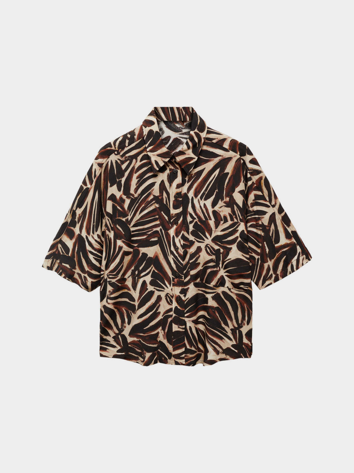 Рубашка повседневная MANGO Claudie модель 67097119_5 Фото