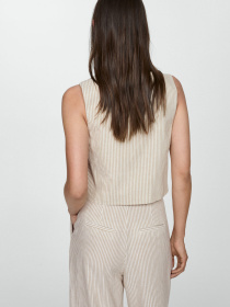 Жилет классический MANGO Bali модель 67098268_5 Фото