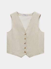 Классический жилет MANGO Bali модель 67098268_5 Фото