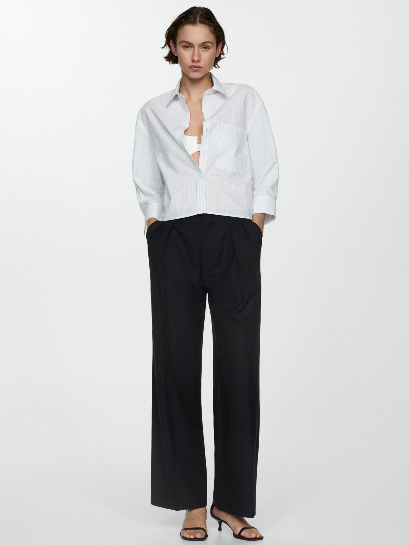 Сорочка MANGO Rua модель 67007125_50 Фото