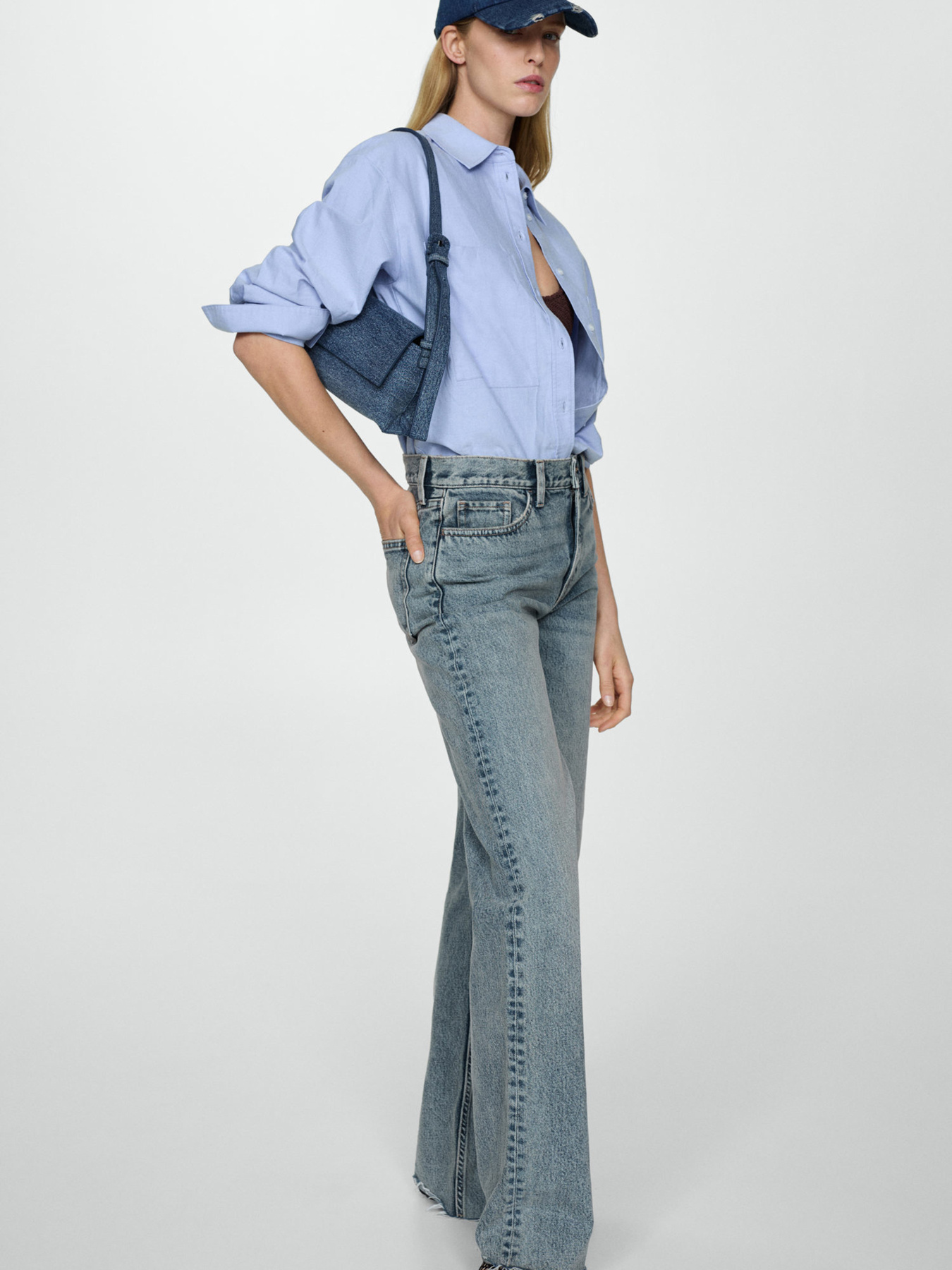 Прямые джинсы MANGO модель 67003265_DI Прямые джинсы MANGO модель 67003265_DI Фото