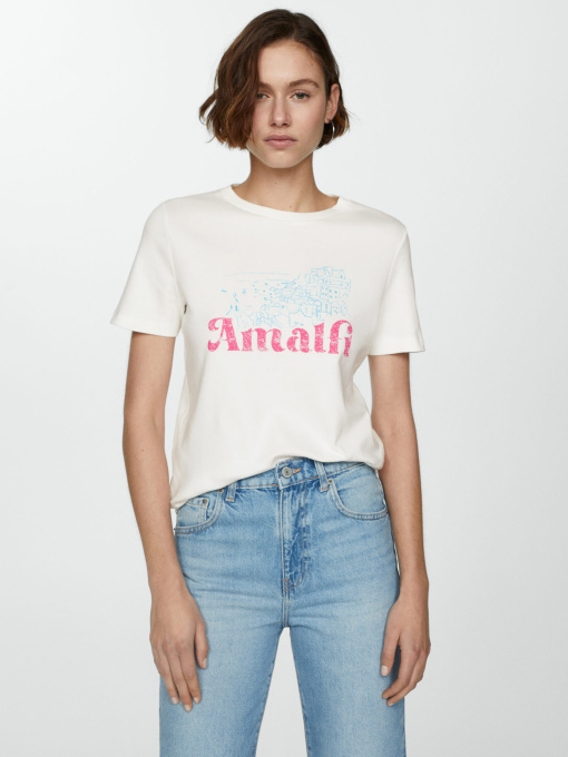 Футболка MANGO модель 67007735_85 Фото