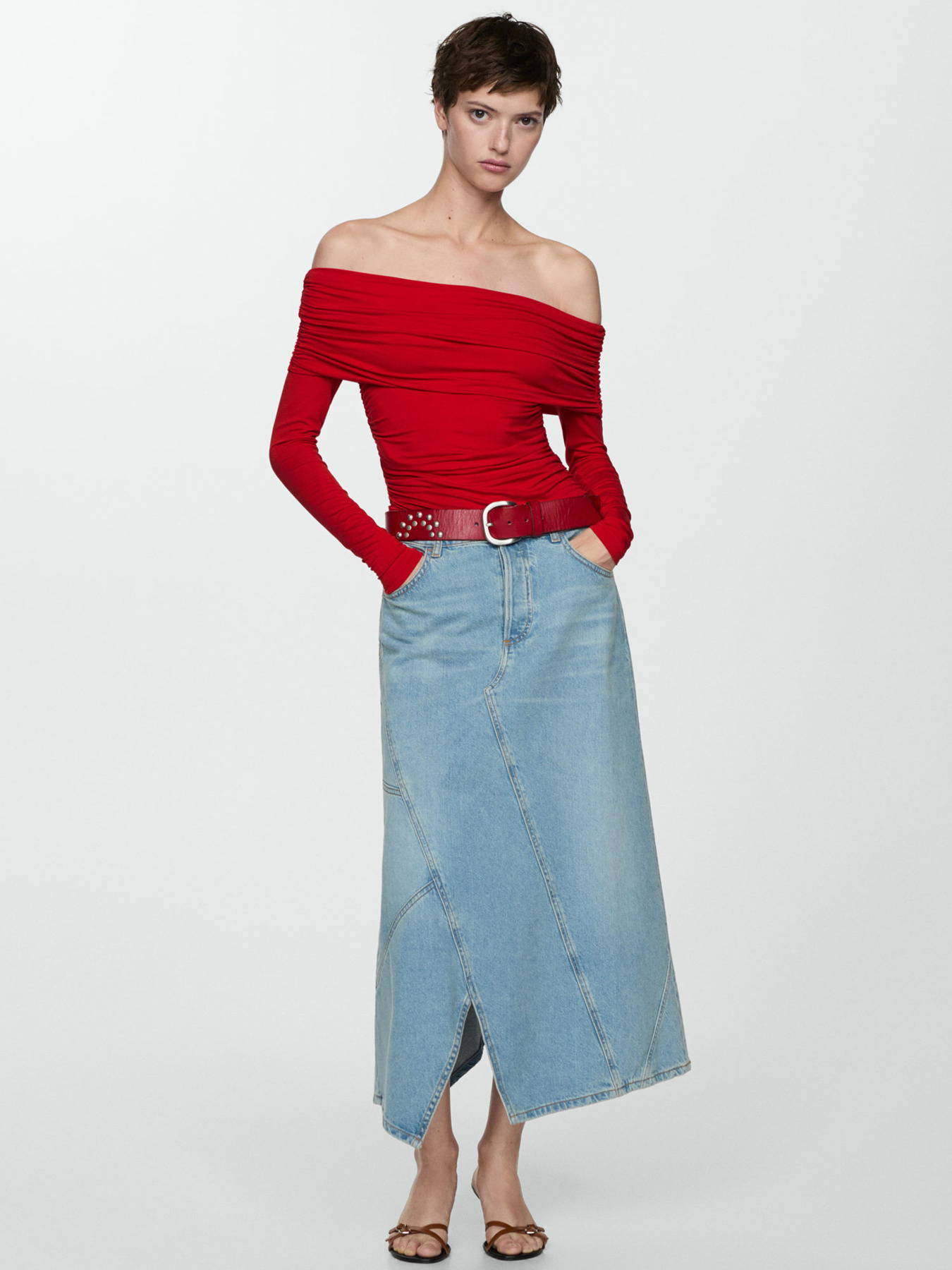 Лонгслив MANGO модель 67007971_70 Фото